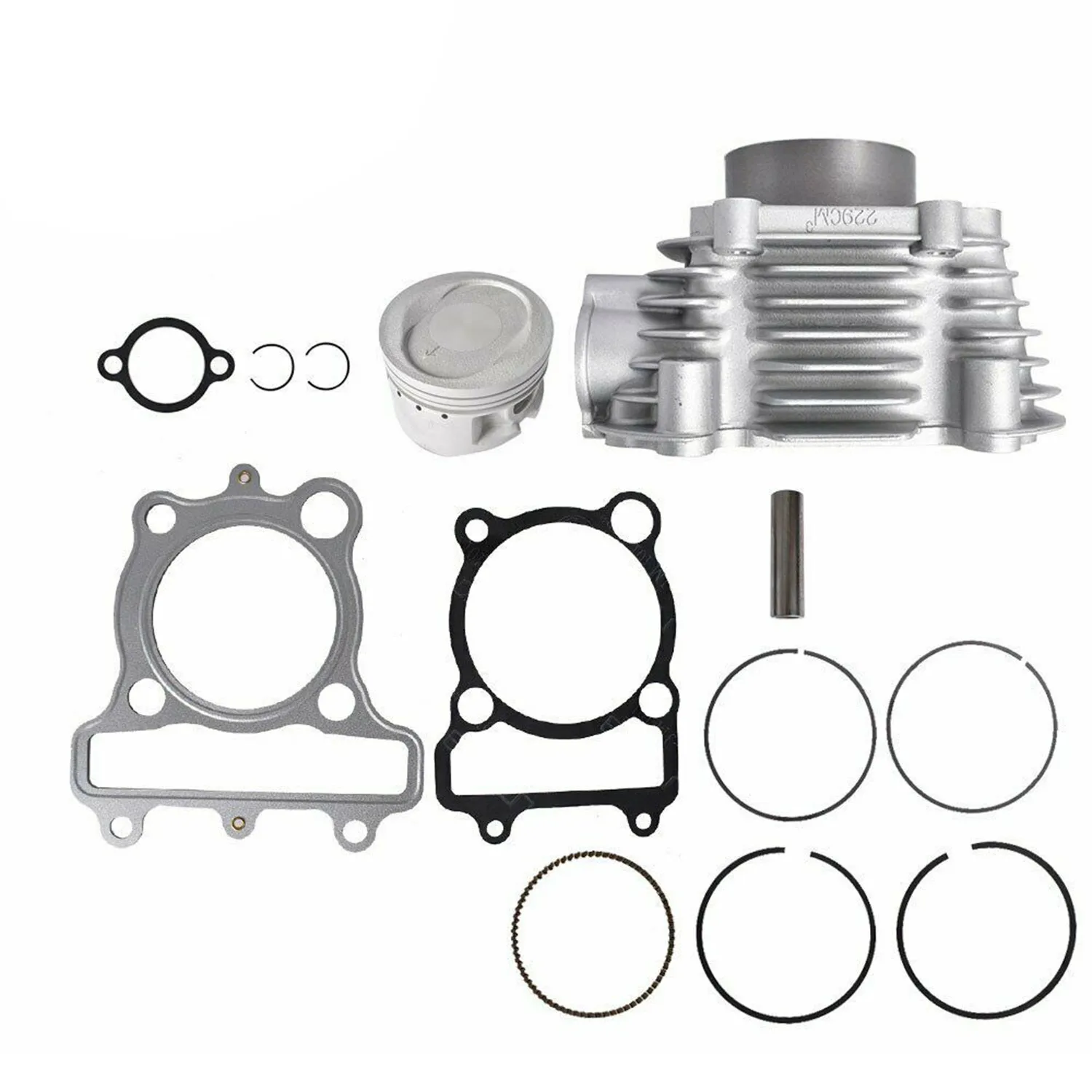 

Cylinder Piston Ring Gasket Set For Yamaha 250 Bear Tracker Timberwolf Moto 4BD-11310-01-00 5XG-E1310-00-00 YFM250 YFM225 YFB250