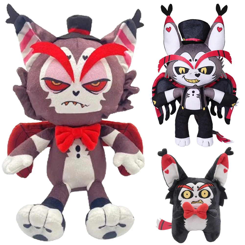 Anime Cartoon Hell Inn Role Play Figurine Props Cat Form Husk Plushies Birthday Gifts Fantasy Fancy Dress Up Party Mascot