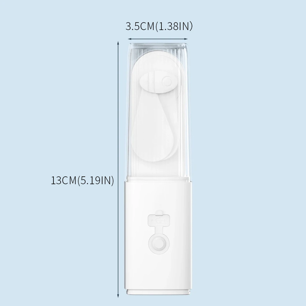 Ventilador de linterna multifuncional 2 en 1 recargable