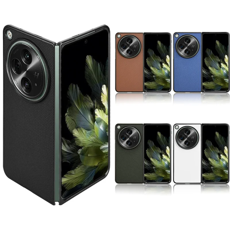 Traje para OnePlus Open Porsche skin PU funda de teléfono antideslizante para OPPO Find N3 funda de teléfono