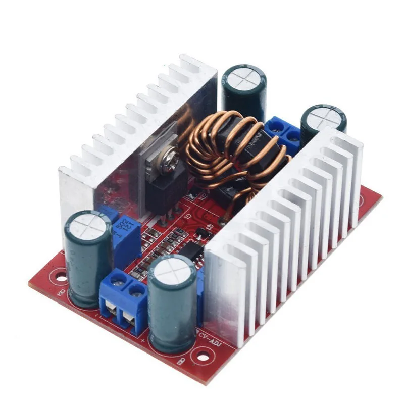 1/2~20/50Pcs DC-DC 400W 15A Adjustable Boost Converter Constant Current Power Module Vehicle Charging Transformer LED Driver