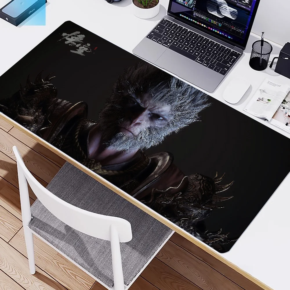 Imagem -02 - Black Myth Wukong Grande Gaming Mousepad Mousepad para Gamer Mouse Pad Tapete de Teclado Jogos Quentes Chineses l xl Xxl Novidades