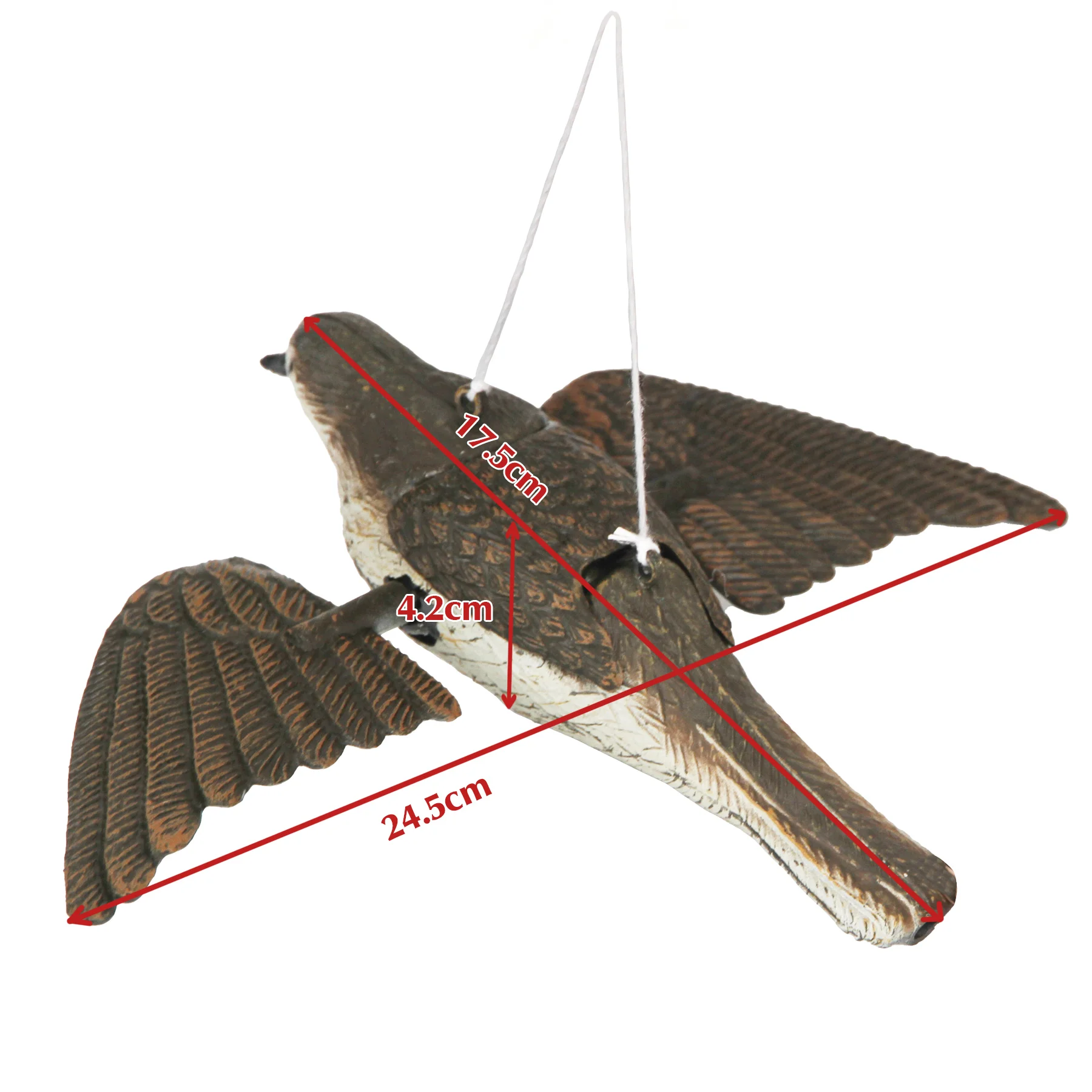 محاكاة بمحركات Skylark شرك الصيد شرك البلاستيك وهمية الطيور نموذج ث/ساعة أجنحة قابلة للإزالة اطلاق النار الصيد الملحقات ، 1 قطعة #2