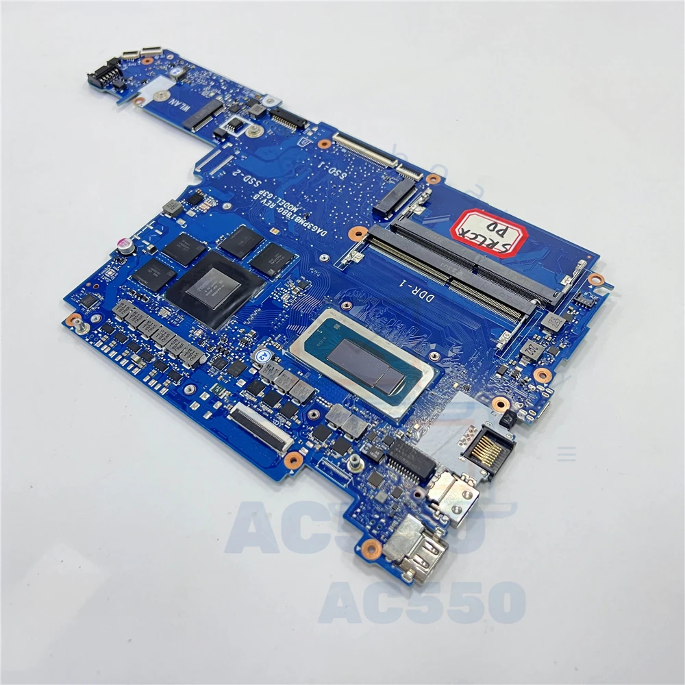 USED Laptop motherboard DAG3PMB18B0 REV:B FOR HP 15-FA  i5-12450H	RTX3050 4GB Fully Tested and Works Perfectly