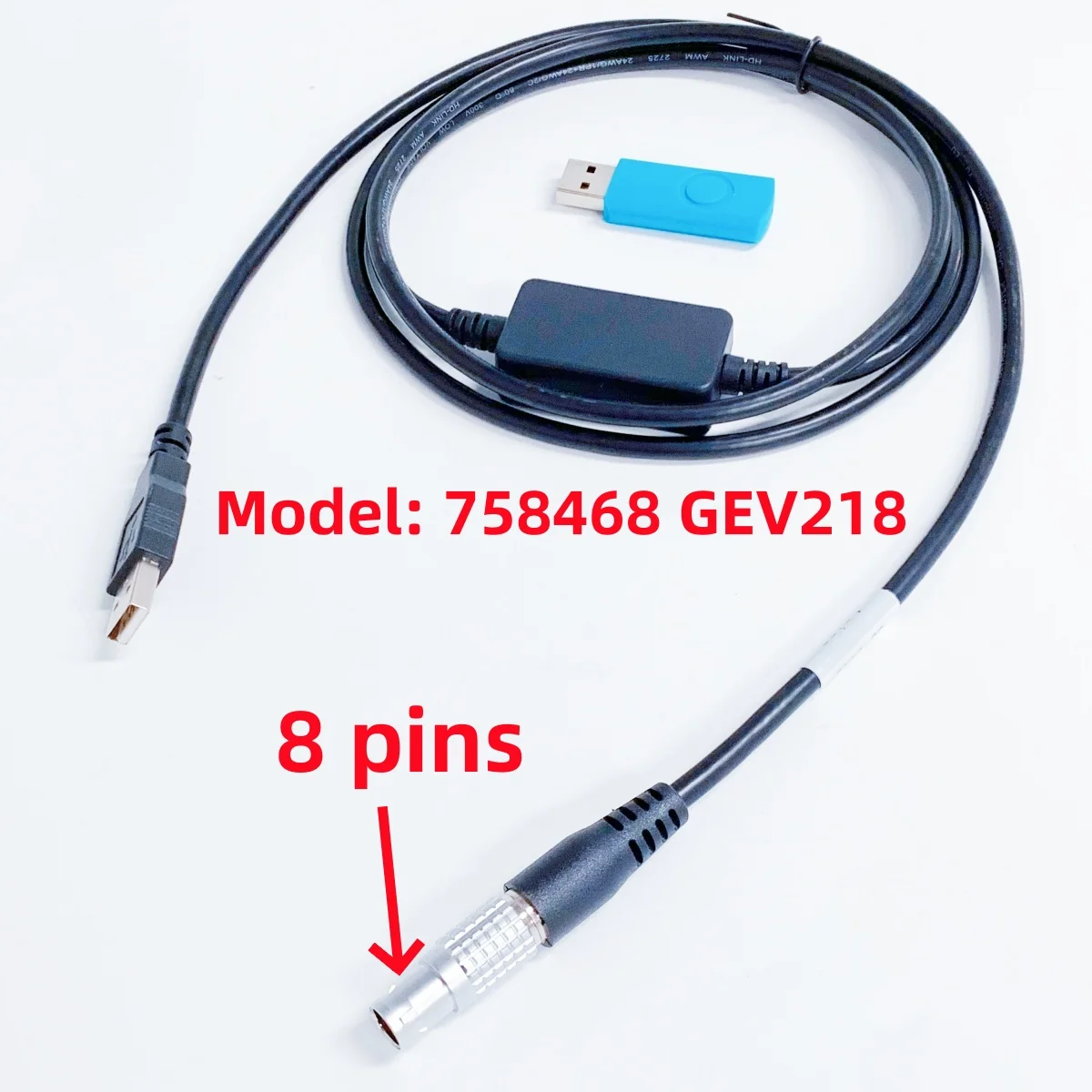 GEV218 758468 Instrument Data Cable for TM30 and TS30 Total Station Lei ca Data Cable