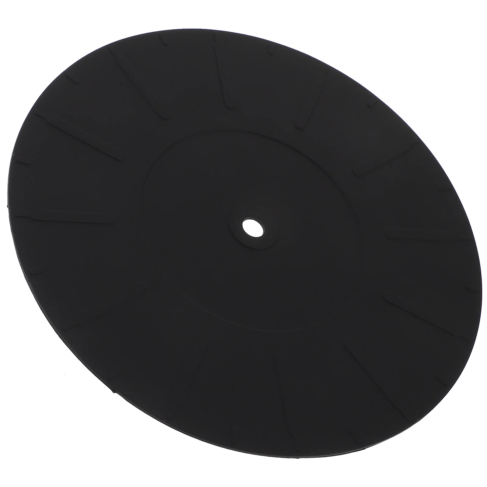 

Silicone Vinyl Record Mat Anti Static Turntable Slipmat Lightweight Durable Reduce Vibration Increase Adhesion