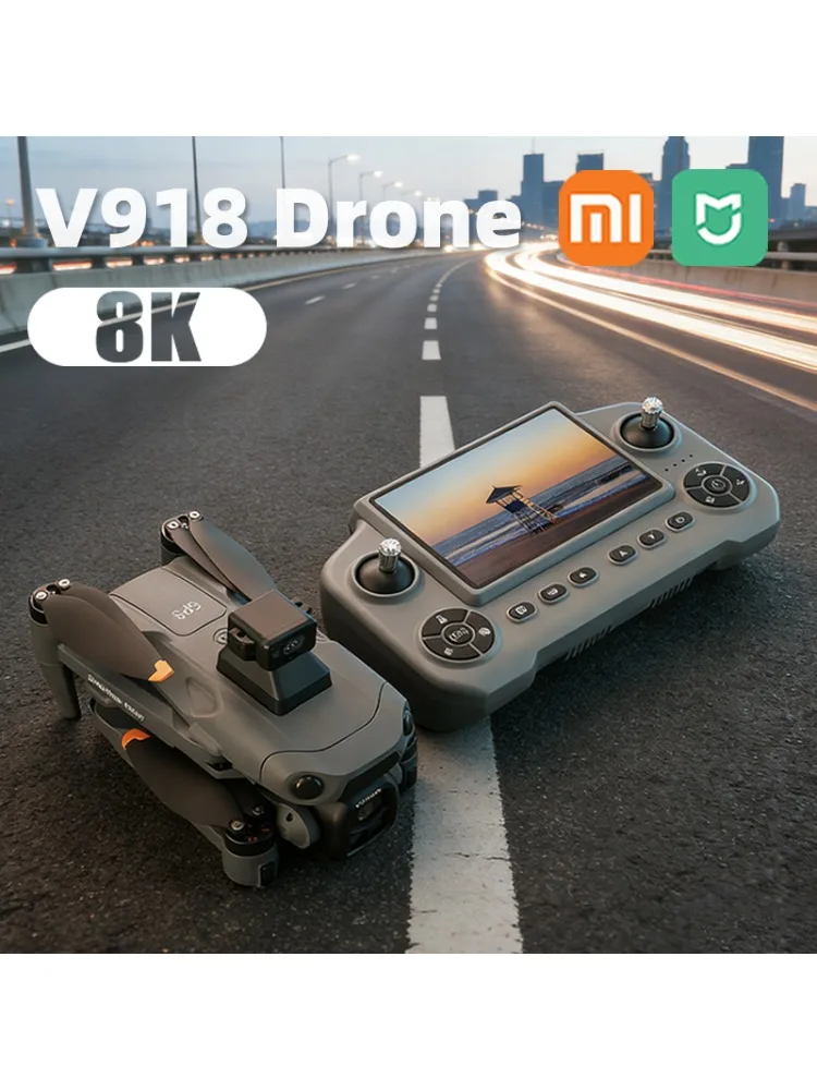 Xiaomi Mijia V918 3S GPS Drone 8K Professionele Camera Antenne FPV Borstelvermogen Laser Obstakel met Groot Scherm RC Opvouwbaar 2026 - afbeelding 2