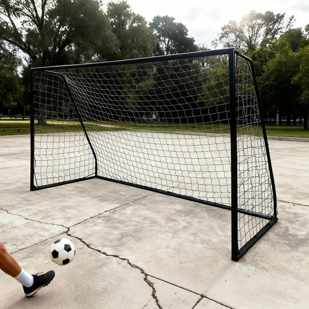 Wholesale Easy-Carry Foldable Portable Polyester Kids Soccer Goal Net Football Training Equipment for Outdoor Kidspromote sales