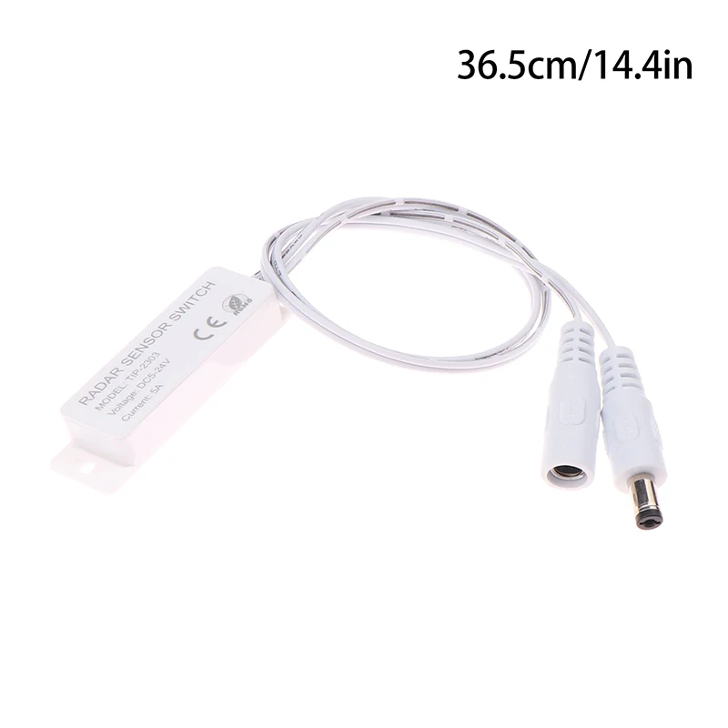 DC 5V-24V 5A Microwave Radar Sensor Switch Controller For PWM LED Monochrome Bar Light Human Sensing Switch TIP-2303