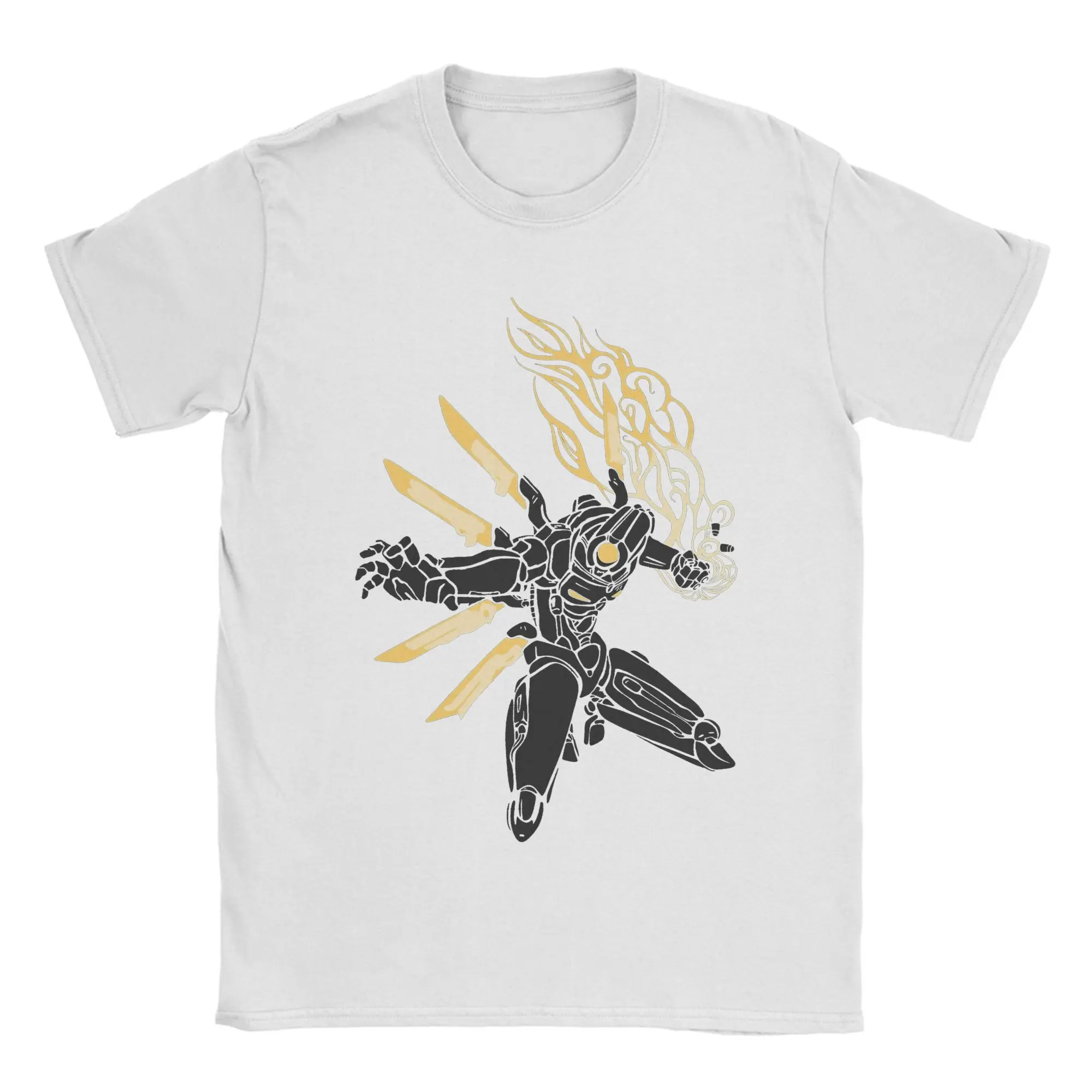 Ultrakill Shooting Game  T-Shirt Summer  Fashion T Shirts Men's  Cotton Crewneck Plus Size Top Tees Short Sleeve Y2K Retro Tops