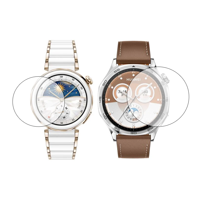 Película protectora de pantalla de vidrio duro para Huawei GT 5/4, accesorios de cubierta protectora de pantalla de reloj inteligente, 46mm, 41mm, GT5 Pro, 42mm, GT4