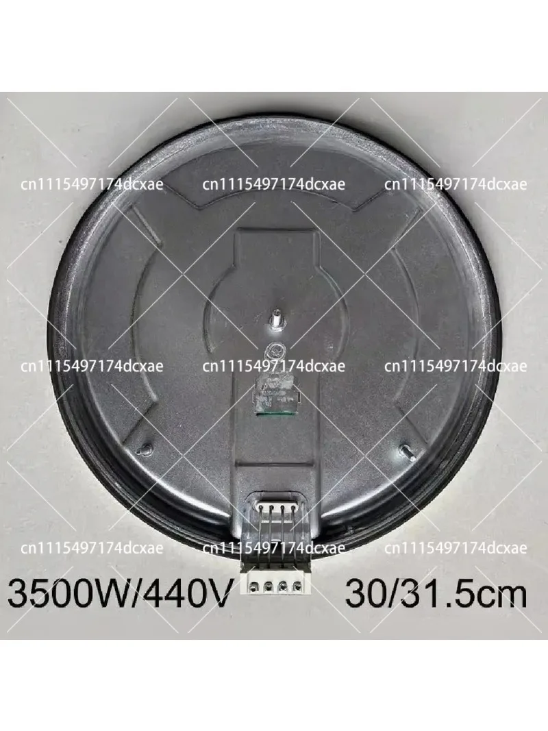 3.5KW 440V Electric Stove Heating Plate 30cm Flat Head Cooktop Replacement Part