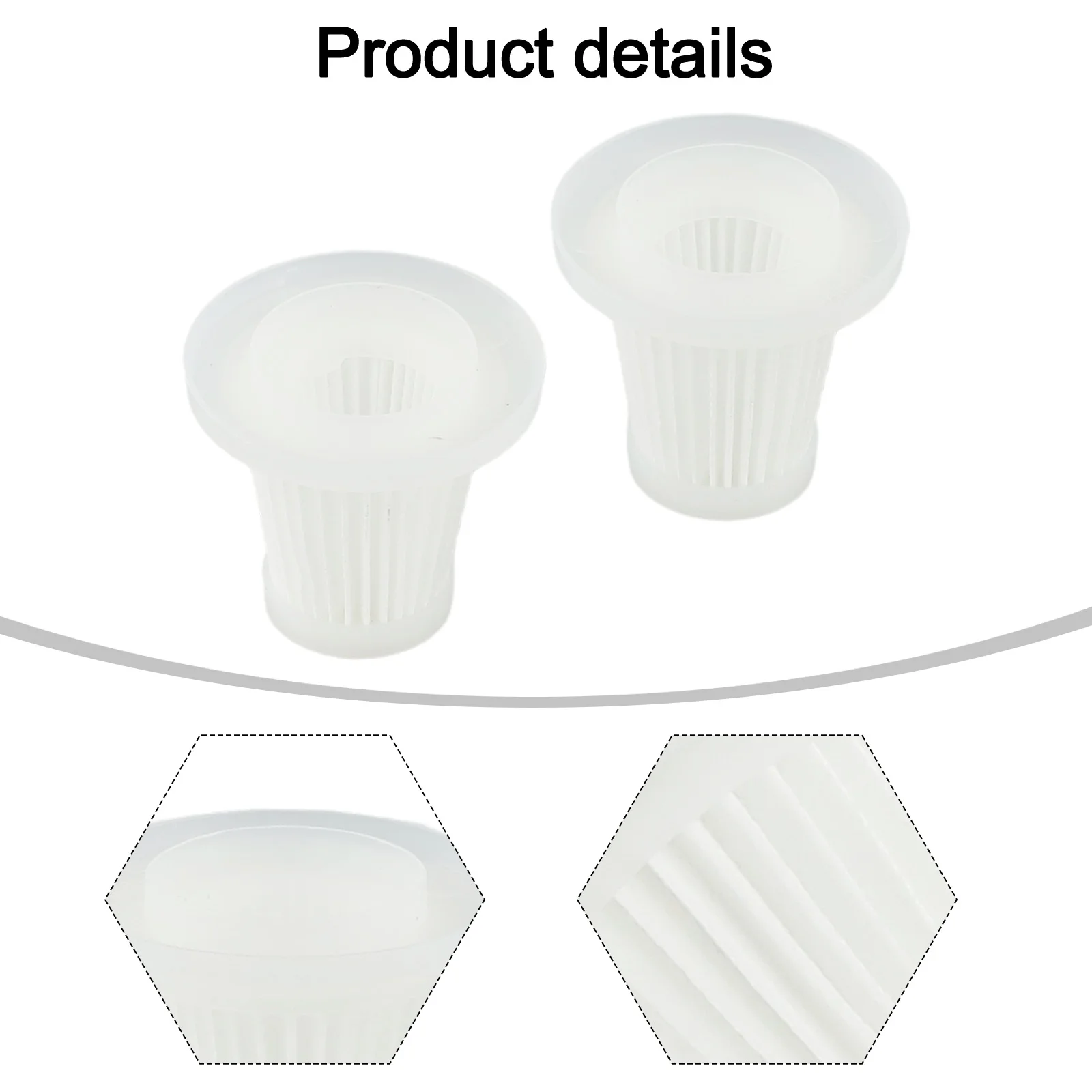 2pcs Filter Replacement Filter For Black And Decker HV9010P Home Vacuum Cleaners Filter Sweeper Accessory Household Clean Tool