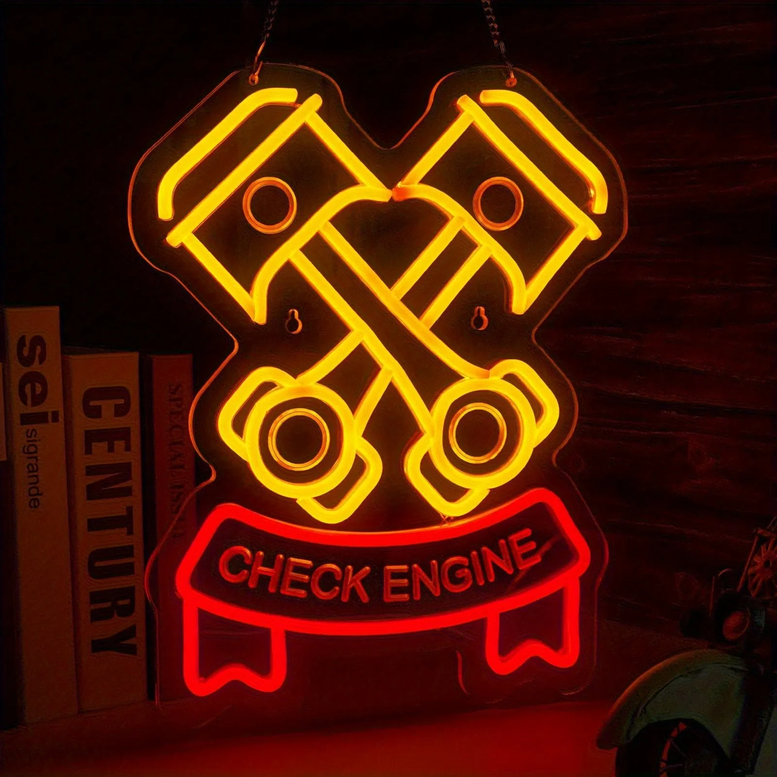 

Garage Neon LED Scene Decorative Light USB Powered Luminous Styling Light Suitable for Auto Repair Shop Workshop Art Deco