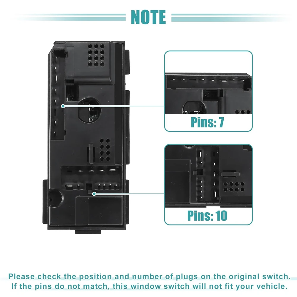 15151360 19244658 Window Switch For Chevrolet Blazer Pickup Truck Suburban GMC Jimmy Yukon Oldsmobile Bravada Car Accessories