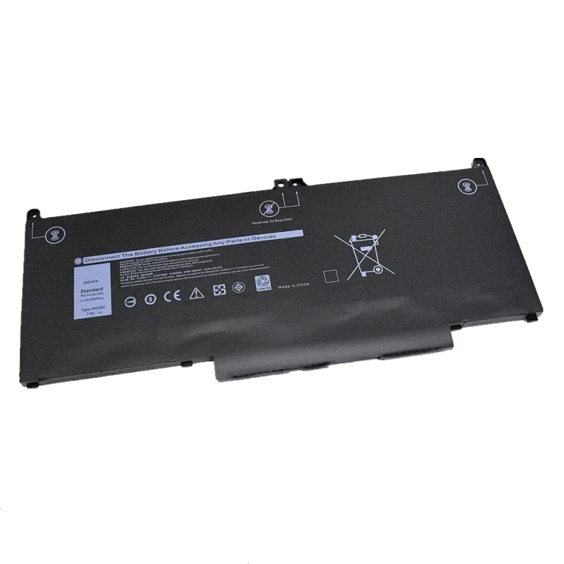 MXV9V 7.6V 60WH Laptop Battery For Dell Latitude 7300 7400 5300 5310 5300 5310 2-in-1 Series 5VC2M 05VC2M 829MX 0829MX