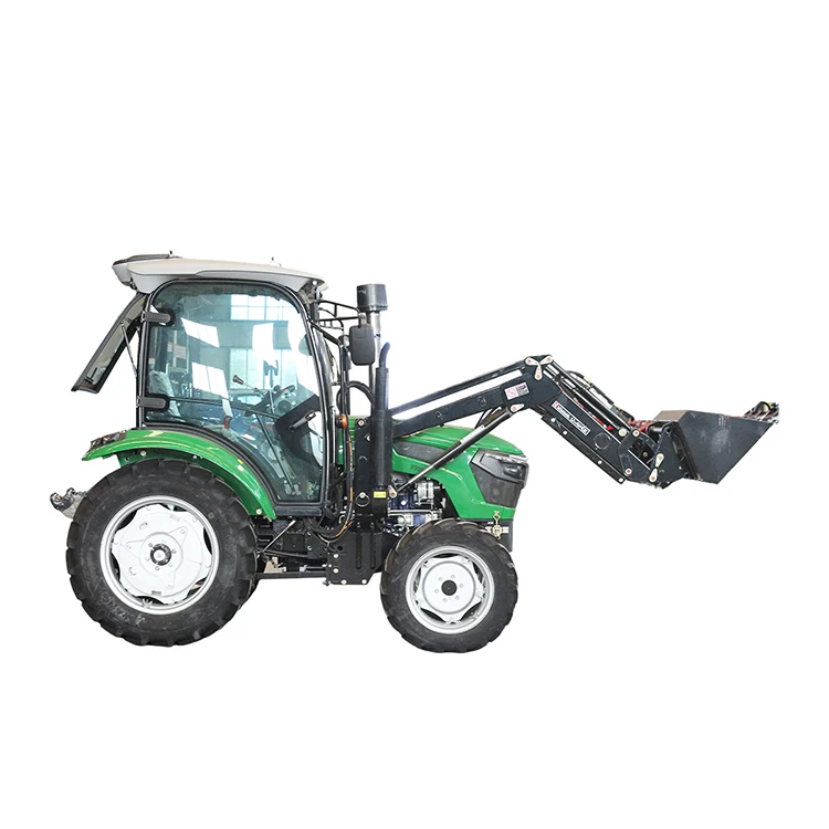 High Quality Four Wheel 4x4 Wheel Compact Mini Tractor 70HP Diesel Farm Garden Mini Tractors with Optional Attachments