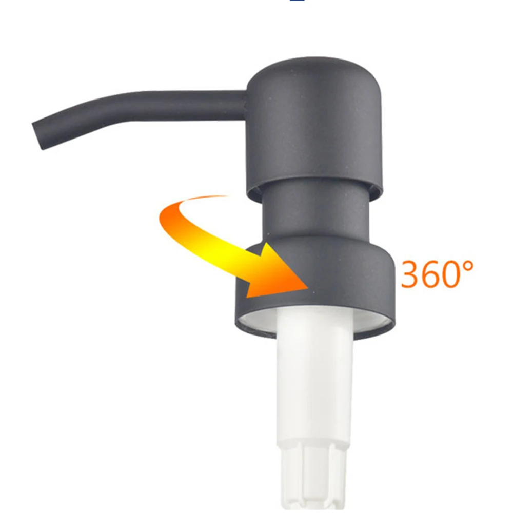 

2 Retro Metal Soap Pumps with Bird Head Replacement for Lotion Bottles 304 Stainless Steel Smooth and Easy Dispensing