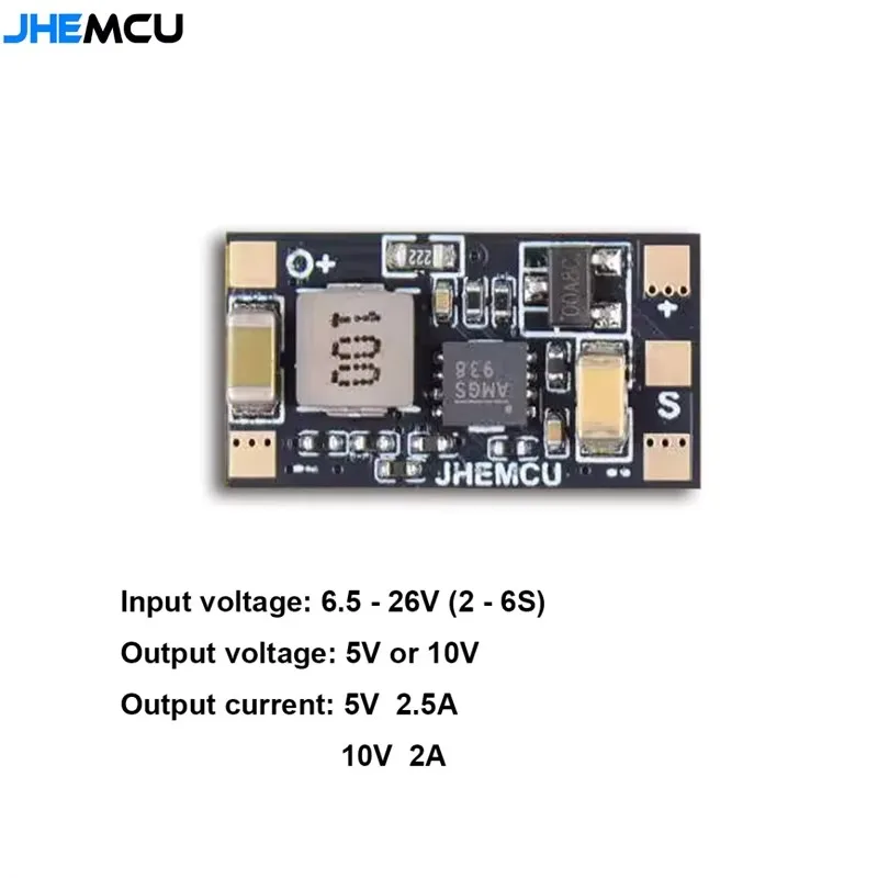 Le module JHEMCU HDVTX pour le module abaisseur O3/O4, 5 V/ 10 V réduit la tension d'entrée de l'extrémité aérienne pour la pièce de bricolage FPV