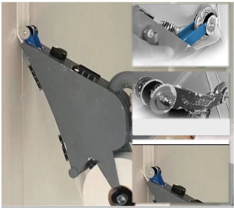 Imagem -06 - Multifuncional Gesso Cartonado Piso Construção Ferramenta de Mão Splicing Clamping Joint Drywall Taping