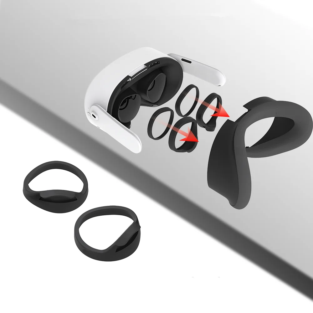 Lentille bloquant la lumière pour MistQuest 3s, cadre de protection contre les rayures, accessoires VR