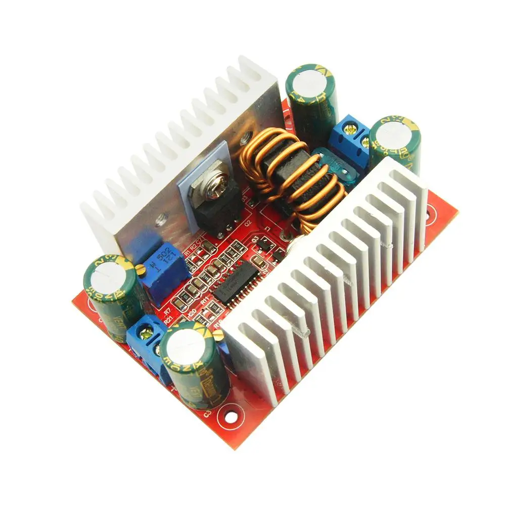 400W Transformer Boost Module with Screw Terminals 15A DC-DC Power Transformer Step-up Module Accessories for Digital Products