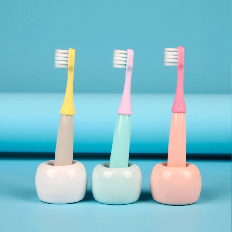 3 Pieces Kids Soft Toothbrush Children Bristles Toothbrush Children Baby Kids Dental Oral Hygiene Care