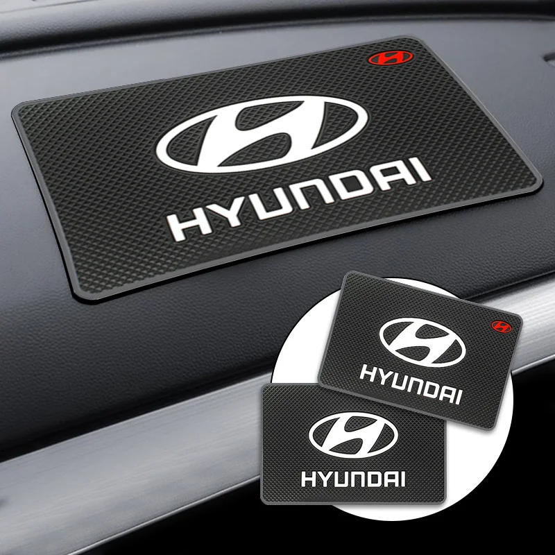 

Для Hyundai Creta Accent I30 Tucson Elantra Solaris Kona IX35 Encino Azera салон автомобиля силиконовая приборная панель липкий противоскользящий коврик