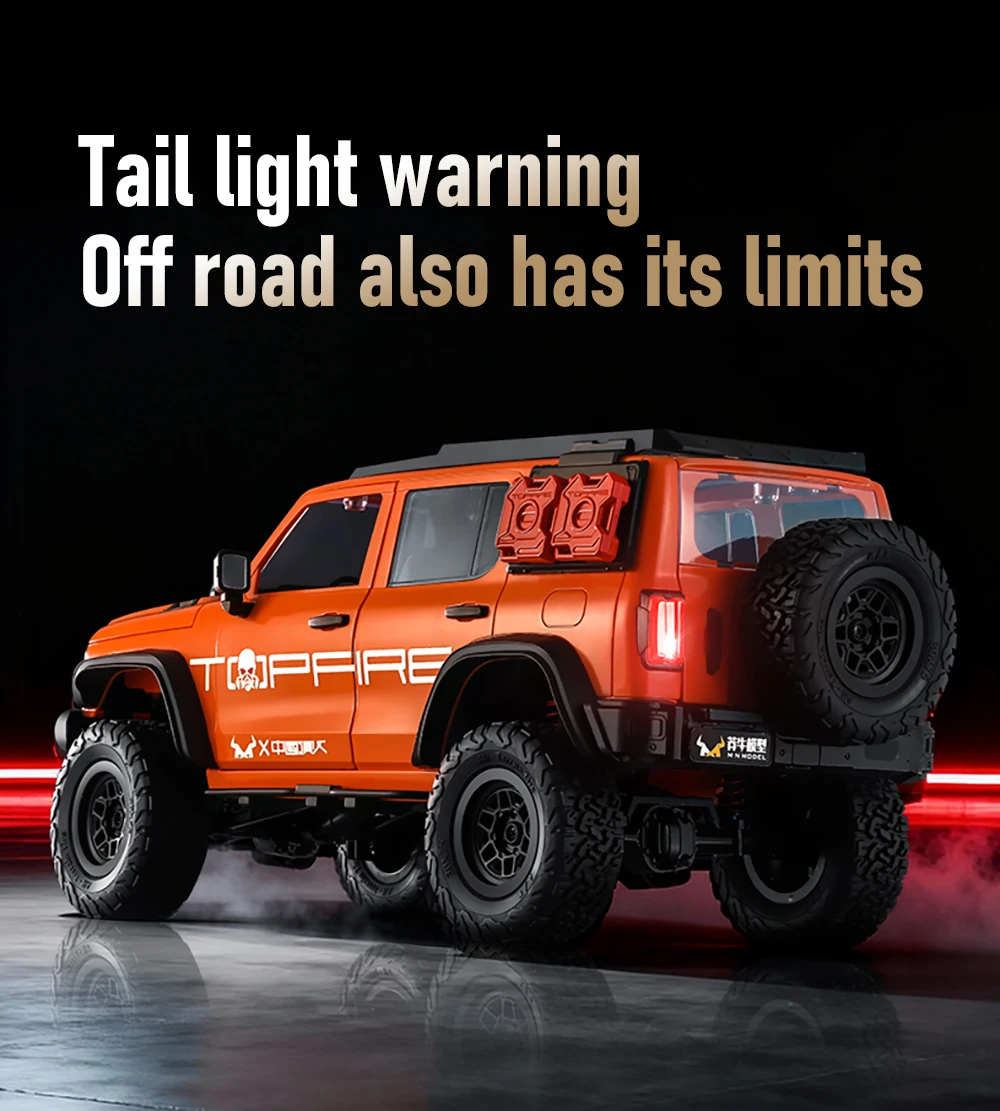 

MN MODEL1/12 Off-Road Car 7km/h Four-wheel Drive Truck 1200mAh 50M Open Doors Design