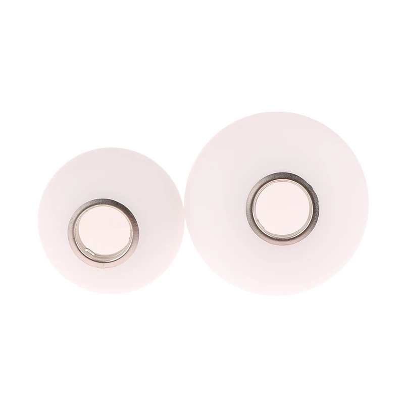 Weißer Lampenschirm aus Glas für E14/E27-Glühbirnen-Fitter, Öffnungszubehör, Glasbefestigung, Ersatzkugel oder Lampenschirm