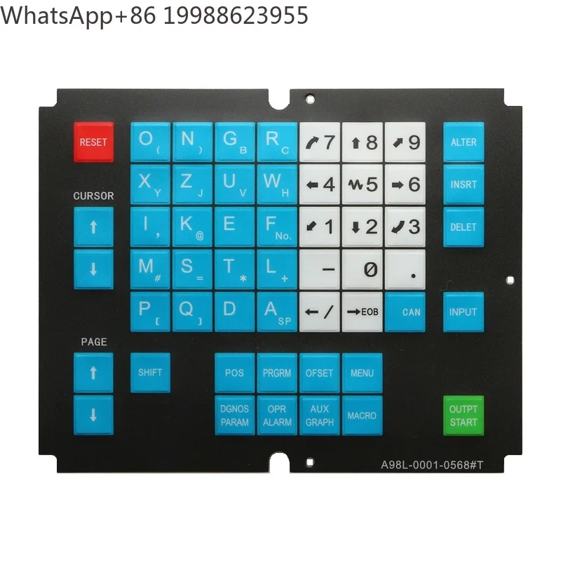 1PC For A98L-0001-0568#T Industrail Membrane Keyboard Button Film Overlay Industrail Membrane