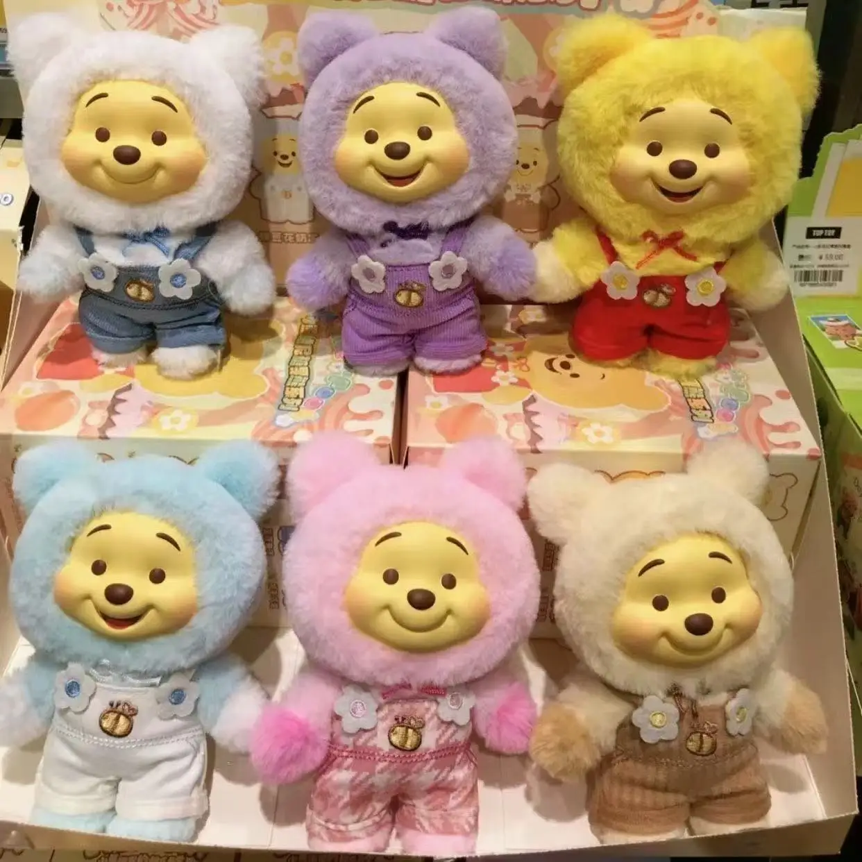 

MINISO слепая коробка TOP TOY Disney Pooh Bear Candy Series виниловая кукла милая коллекция орнамент детская игрушка подарок на день рождения