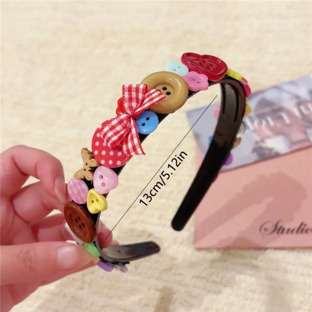 Cerchietto per Capelli con Fiocco in Stile Coreano, Colori Dopamina, per Lavaggio Viso, Stile Y2k, Accessorio per Capelli per Ragazze