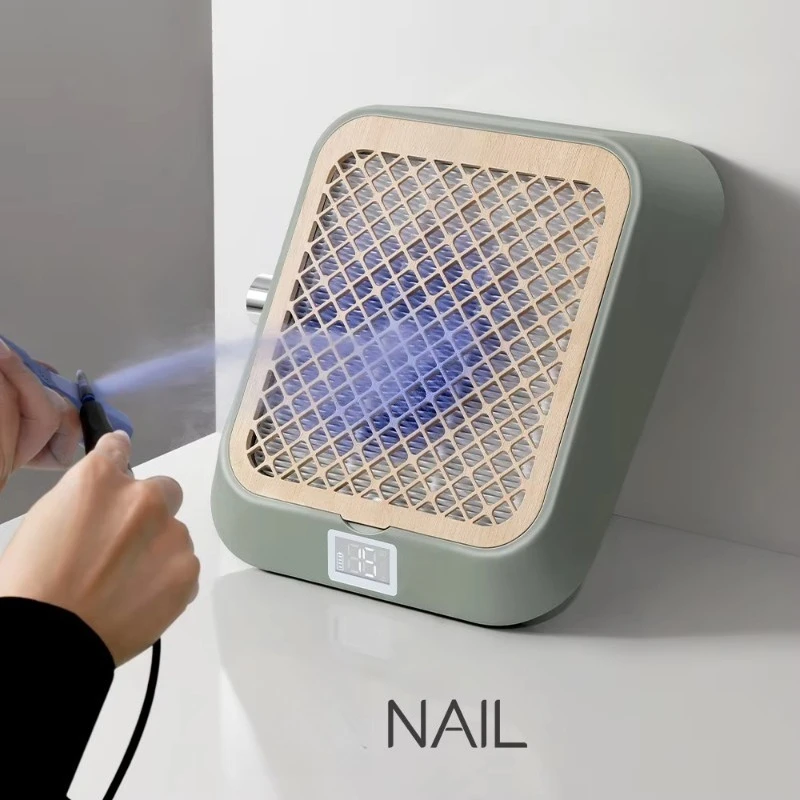 Grande aspirapolvere silenzioso per unghie Rimozione efficiente della polvere con filtro lucidante per uso in salone