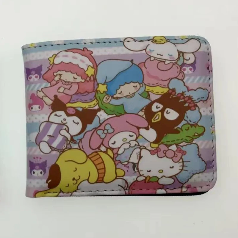 

Cute Cartoon Wallet High Quality Leather Short Purse with Coin Pocket Wholesale