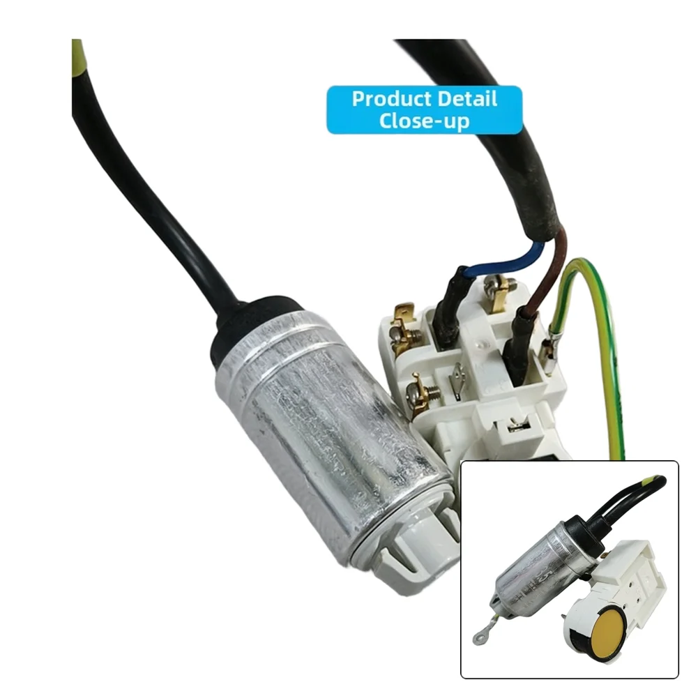 Compressor Starter Protector with 3.5UF Capacitor and for ptc Activation for logic for Haier Refrigerator Compressor Support