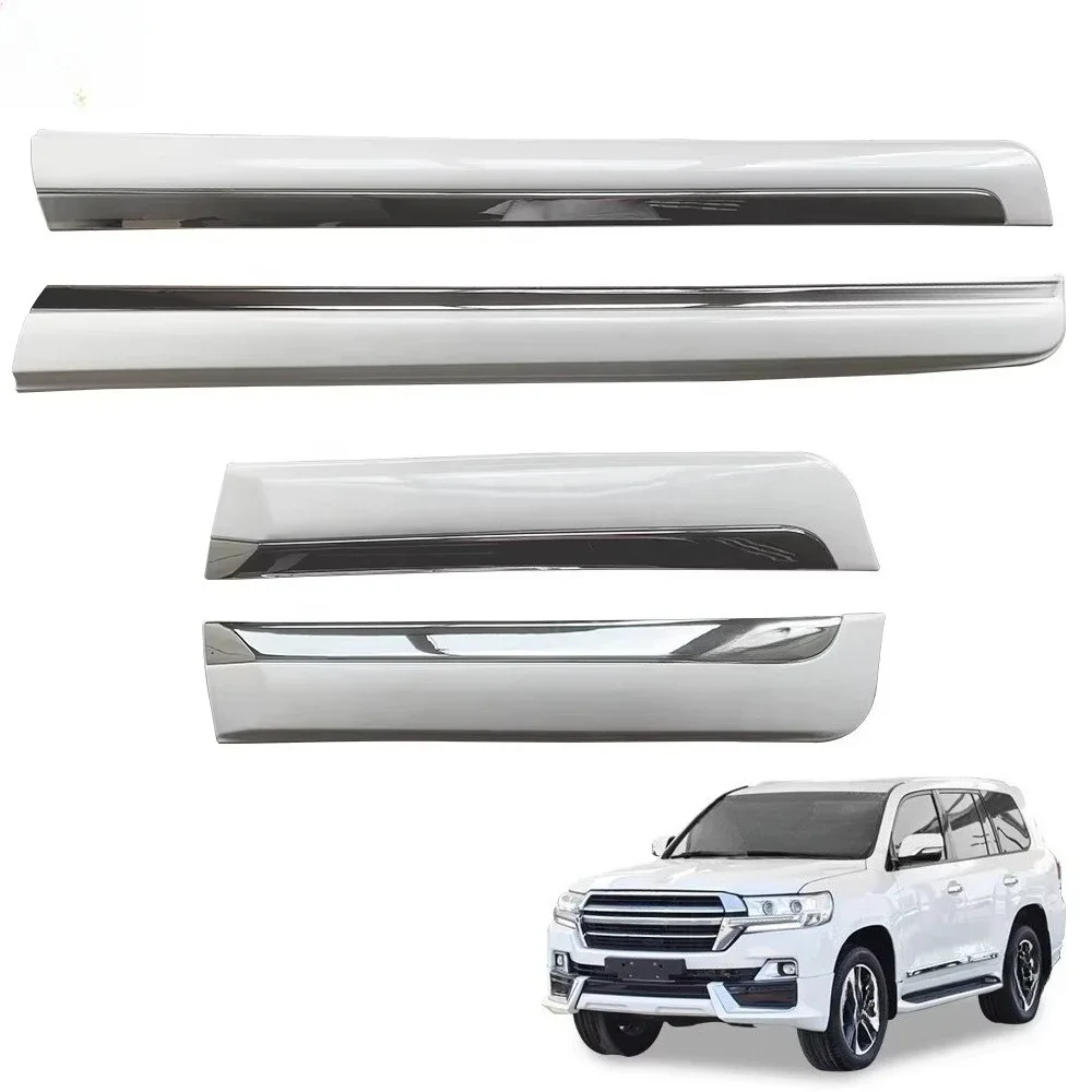 Factory Price Exterior Accessories For ABS Car Door Moulding Strip Garnish For Land Cruiser LC200 2016+