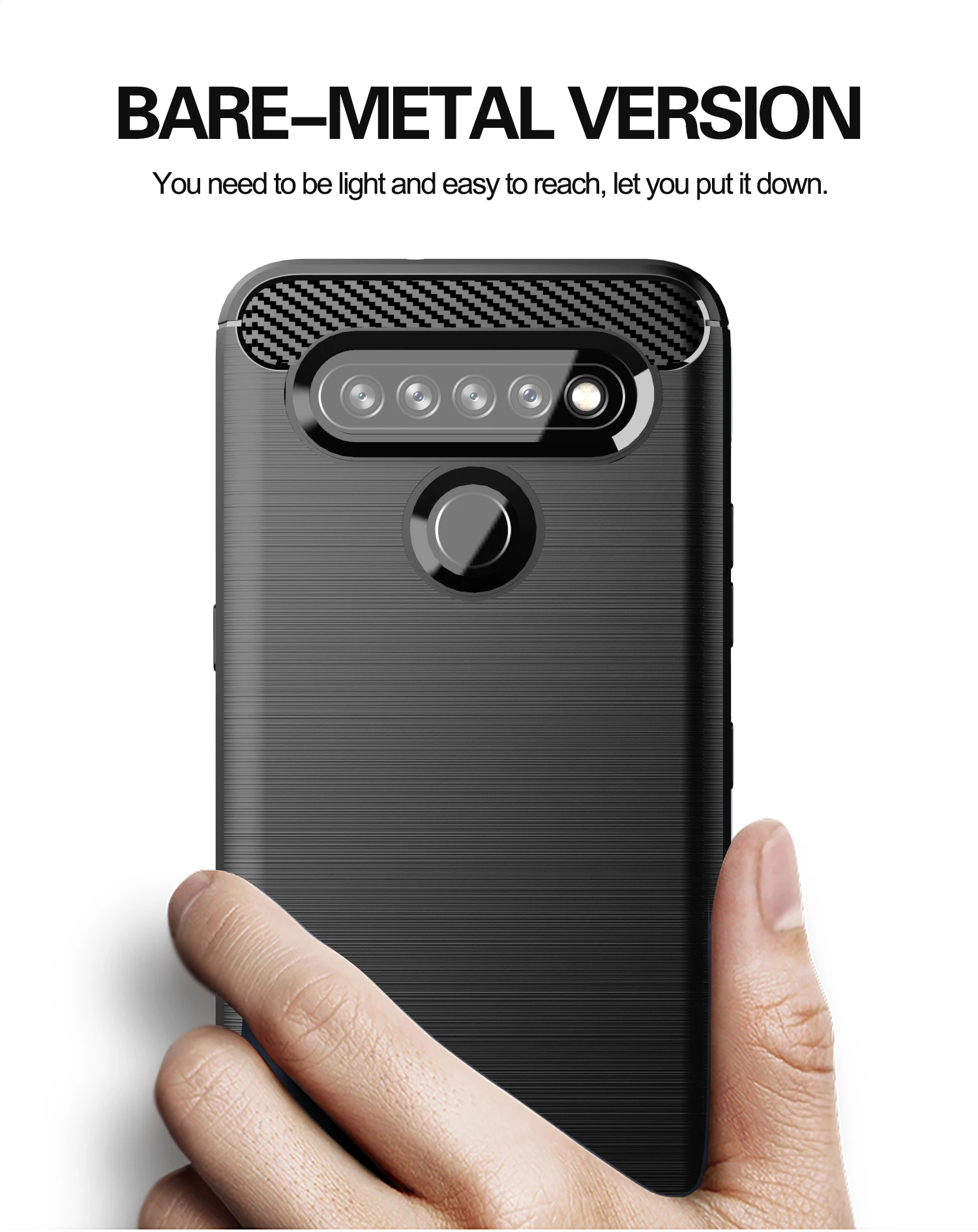 Shockproof Matte Case For LG K41s lgk51s Luxury Protective Phone Cover for lg k51s lgk41s Soft Carbon Fiber Back Cases