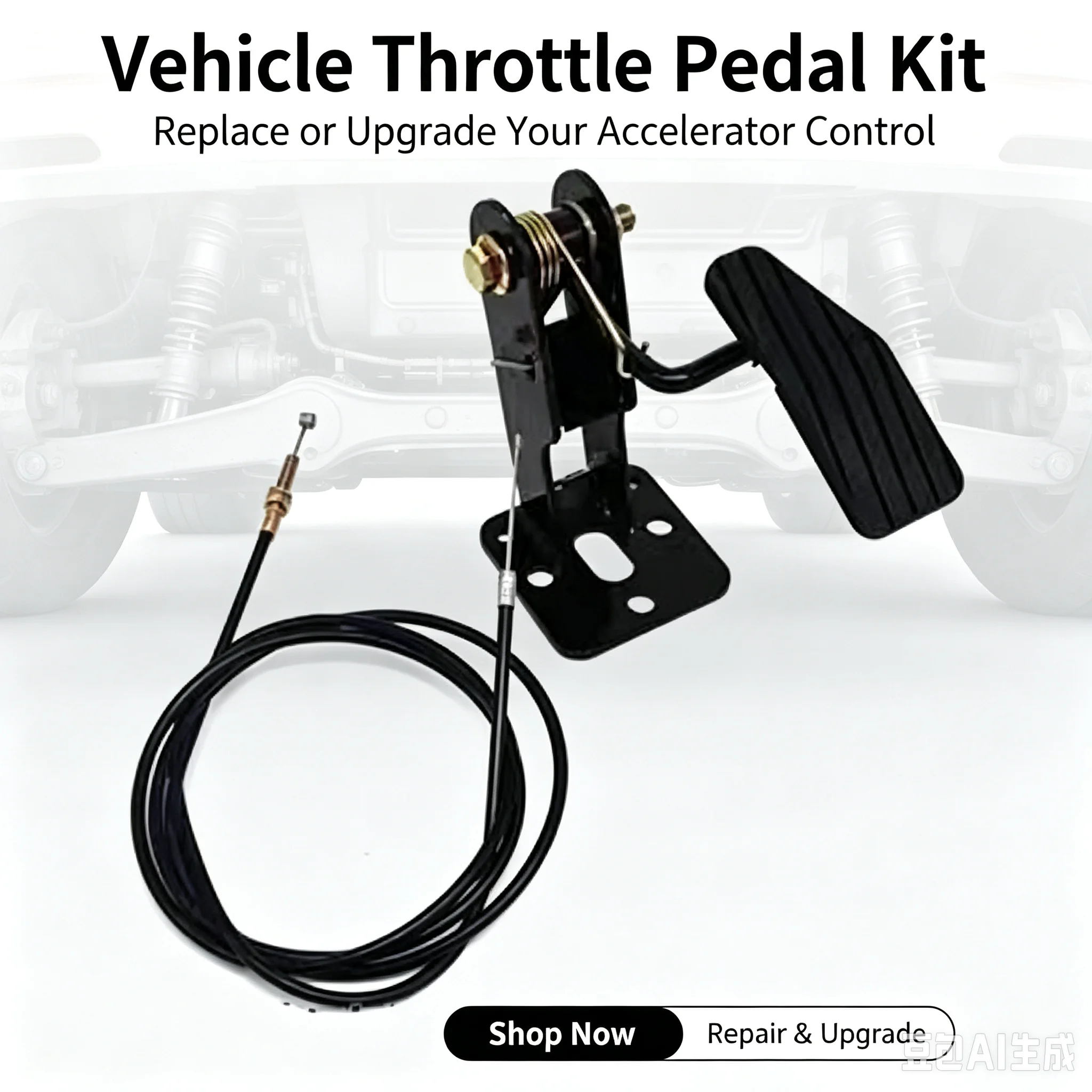 1 Set Accelerator Pedal Assembly for Tricycle Fuel Truck Enhanced Throttle Accelerator