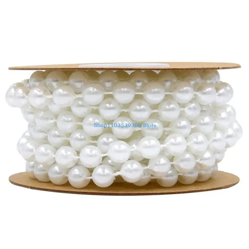400A Косплей Корона Жемчуг Отделка из бисера Бахрома из бисера Отделка для поделок Жемчужная цепочка из бисера