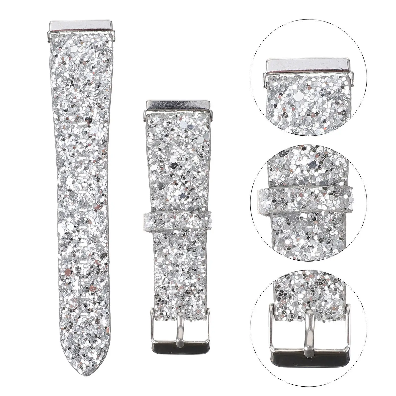 

Glitter Watch Strap Compatible Se Durable Replacement Band Luxury Gift Birthday Wedding Christmas