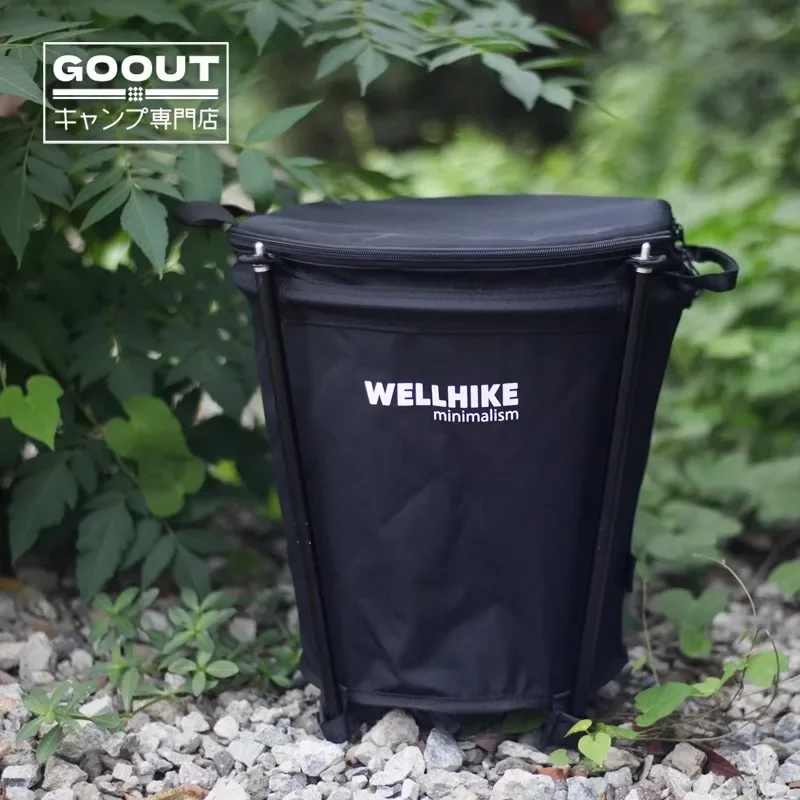 

New model exported to Japan for outdoor camping, foldable storage high-quality trash can, same model as zaneart