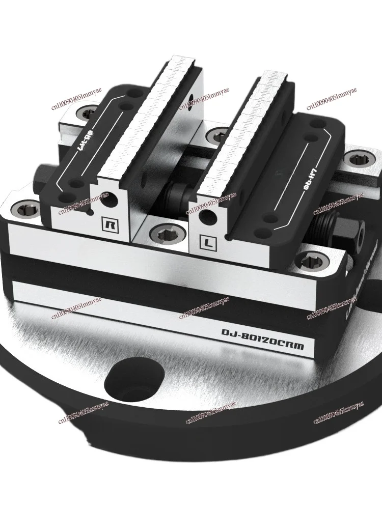 

Four or five axis clamp self-centering vice front and back quick clamping