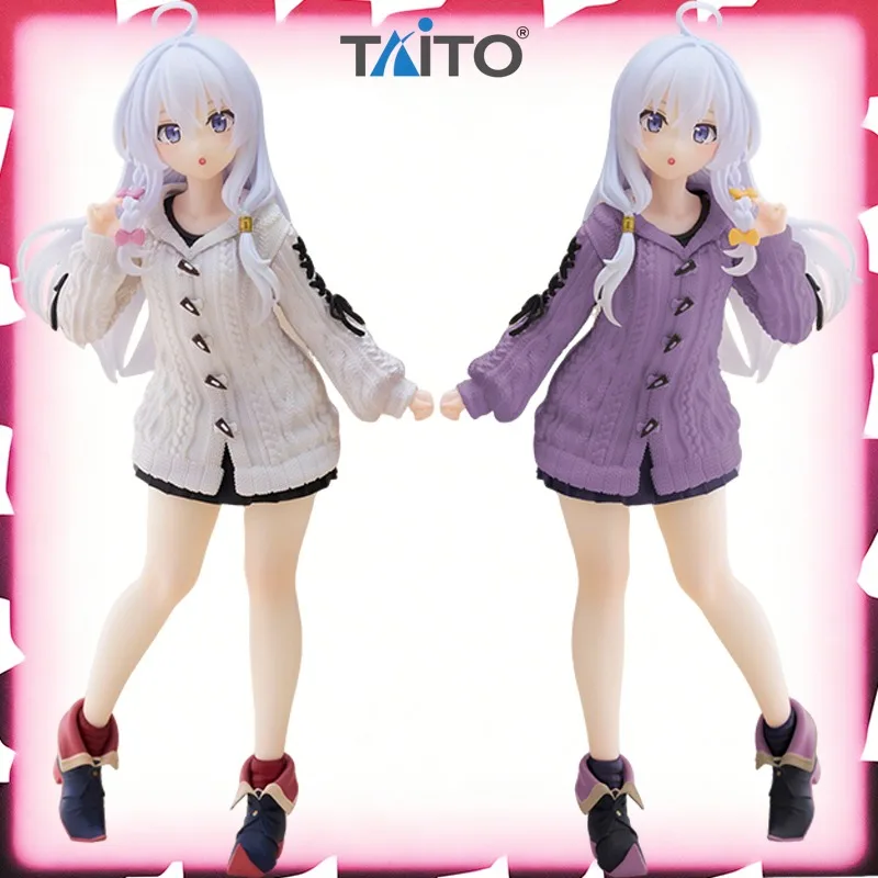 

Genuine in Stock TAITO Coreful Wandering Witch: The Journey of Elaina Elaina Knit Sweater New Edition FigureModel DecorationGift
