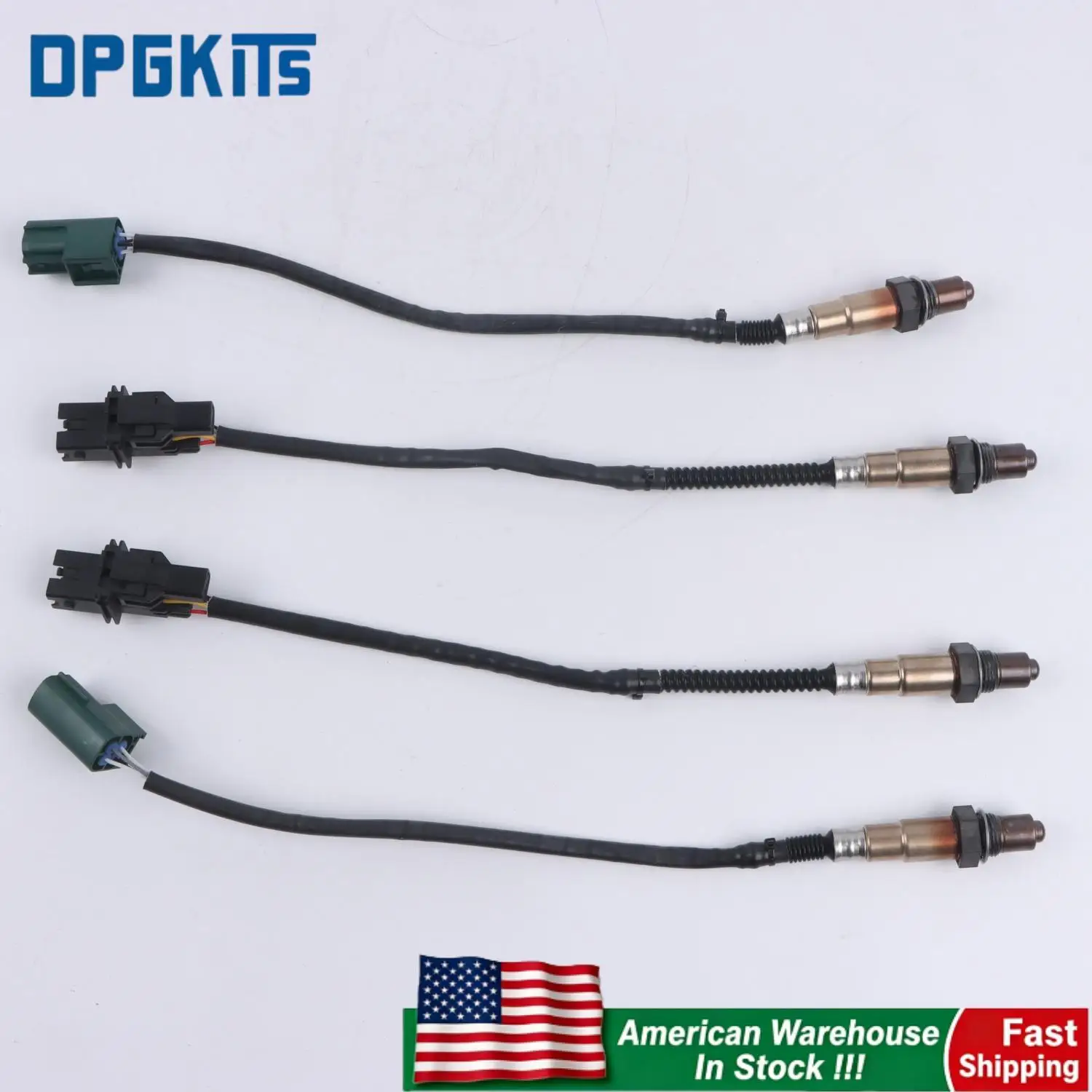 

DPGKITS 4pcs Oxygen O2 Sensor 234-4835 234-5060 For Nissan Titan V8 5.6L 05-06 Armada 5.6L 04-06 Oxygen Sensor Replacement Parts