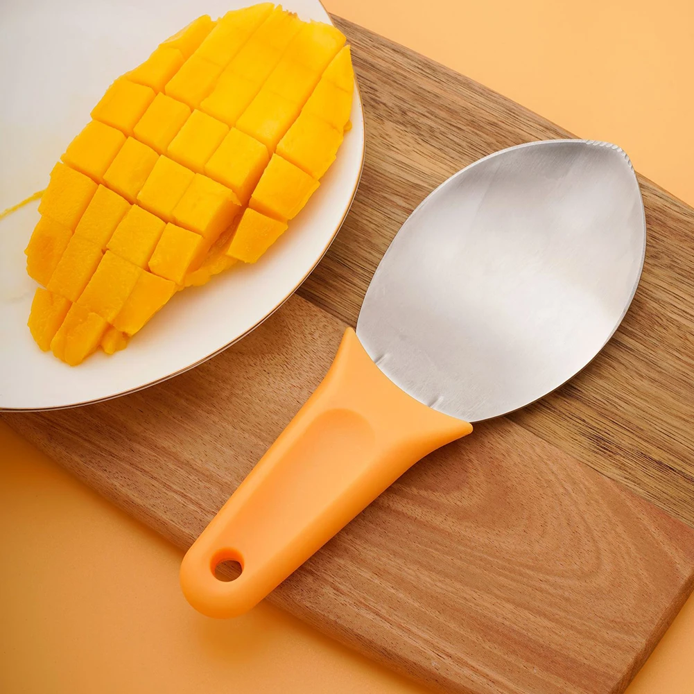 Multifunctional Fruit Spoon Mango Slicer Vegetable Cutter Watermelon Cutting Knife Avocado Tools Diced Scoop Kitchen Gadgets