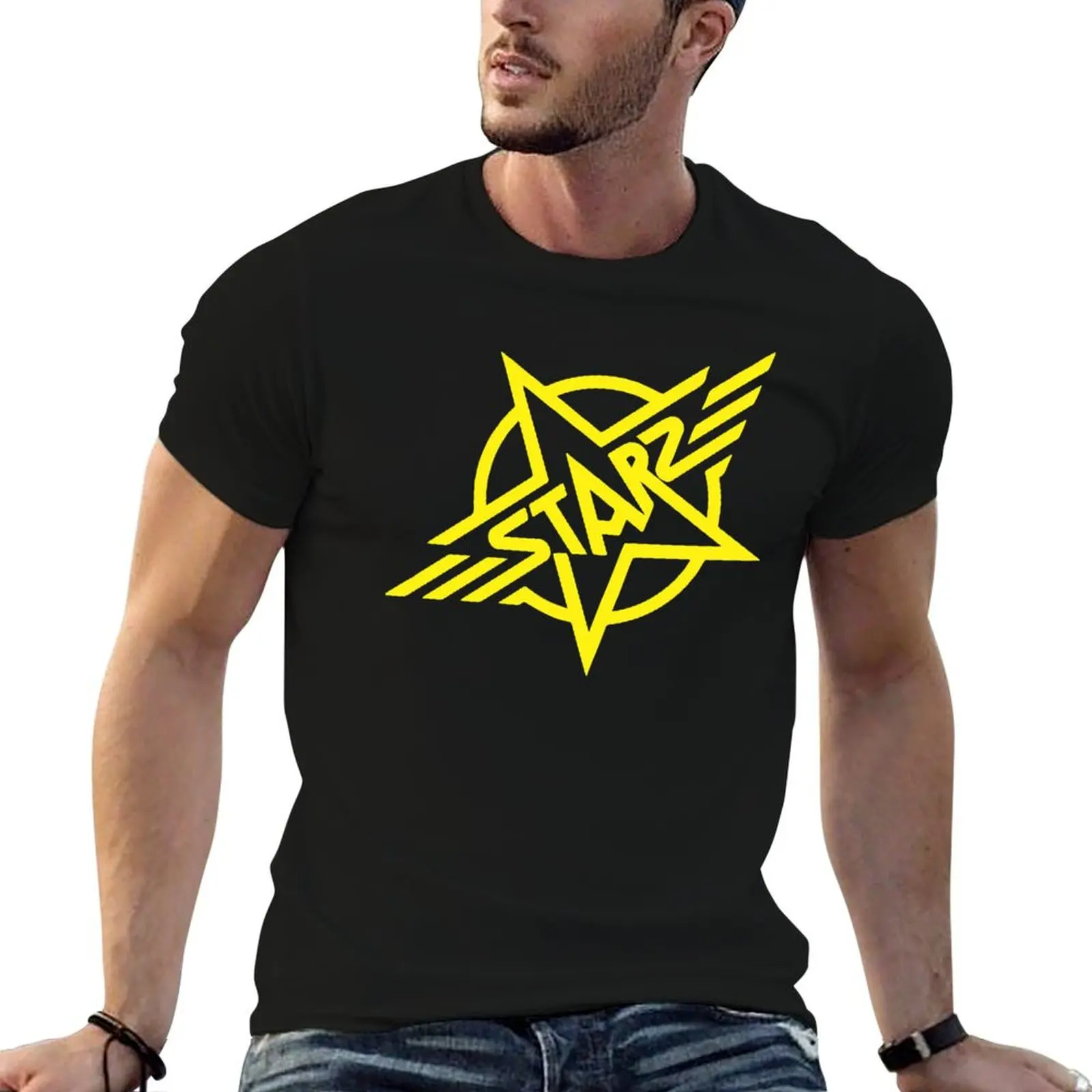 Starz For Fans T-Shirt Large Size Soft Cotton T-Shirt