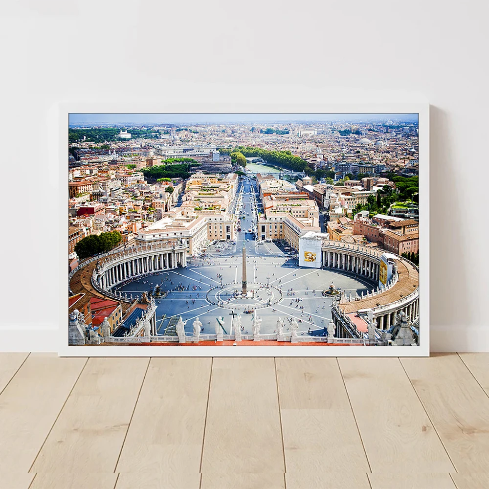 Wall Art Rome The Vatican Cityscape Posters and Prints Landscape Canvas Painting Pictures For Bedroom Home Decor