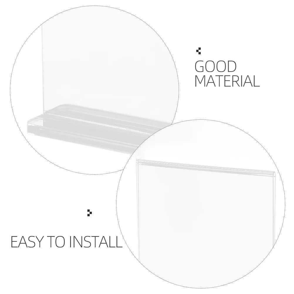 5 Stuks Display Stand Acryl Poster Houder Map Teken Menu Label Rack Staat Voor