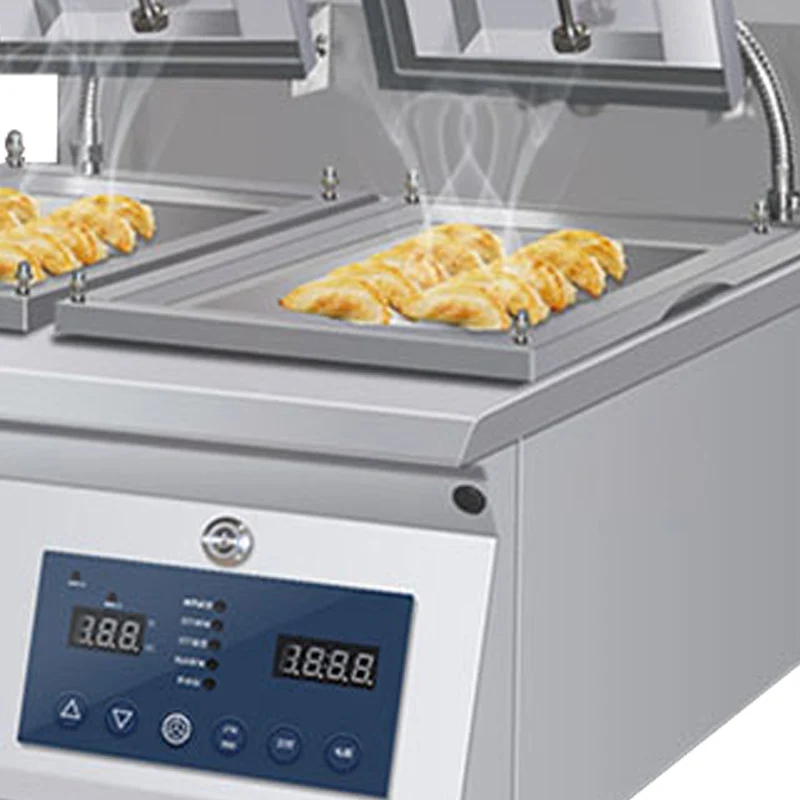 Desktop Fried Buns Stove  Electric Pancake Maker Commercial Fried Dumplings Stove Pancake Machine Energy-saving Frying Stove